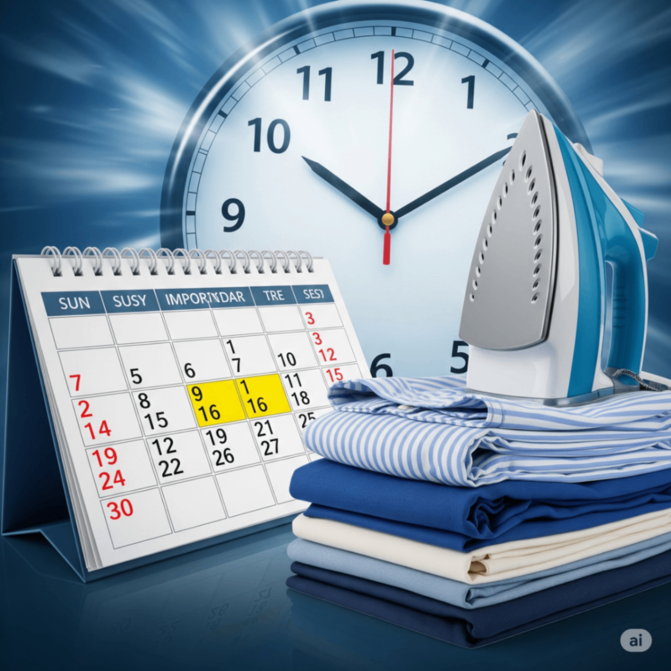 Daily ironing 24hour